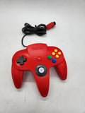 Official Red Nintendo 64 Controller OEM N64 Authentic NUS-005.