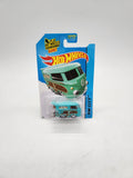 2013 Hot Wheels Kool Kombi Teal VW Volkswagen HW City Surf Shop.