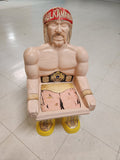 Hulk Hogan Yellow Swivel Chair WWF Wrestling 1991 Titan Sports Vintage RARE.