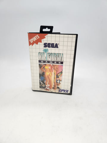 California Games Sega Masters System Game.