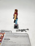Monkeywrench V1 100% Complete G.I. Joe 1986 Hasbro Vintage Action Figure.