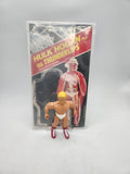 Hulk Hogan Thunderlips APPLEWORKS 1985 Rocky Action Figure w/Card WWF WWE.