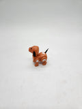 Fisher-Price Little People Brown Dog Vintage Loose Action Figure.