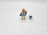 LEGO Star Wars Minifigure Clone Trooper Officer 501st Legion.