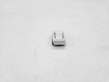 Small Micro Machine Plastic 1980's Chevy Corvette in White.