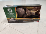 Jurassic World Triceratops Habitat Defender Figure.