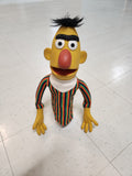 Bert Sesame Street Hand Puppet Vintage '70s.