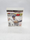 Major League Baseball 2K10 Sony PlayStation 3 2010 PS3.