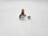 LEGO Star Wars Clone Heavy Trooper with white Visor and Double Blaster.