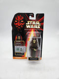 1999 Star Wars Rune Haako Action Figure w/ CommTech Chip #97.