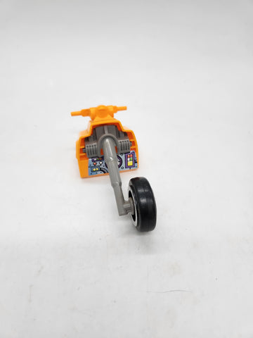 The Real Ghostbusters Ecto 2 Helicopter Kenner 1987 Vehicle For Action Figures Front Wheel part.