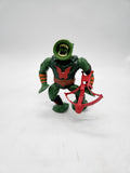 1984 MOTU He-Man Masters Of The Universe Leech Green Action Figure w/ Crossbow.
