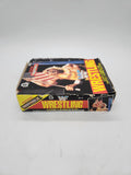 VINTAGE 1987 Topps WWF WrestleMania 3 Trading Card Box 36 Wax Packs NON X Out.