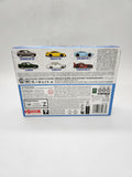 Hot Wheels 1:64 Scale Die-Cast Toy Cars, Set of 6 Euro Style Vehicles.