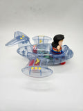Fisher Price Little People Wonder Woman Talking Invisible Jet Plane Figure.
