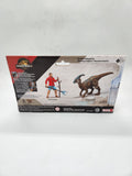 Jurassic World Rebirth Reuben Delgado Parasaurolophus Figure 2-pack JGB86.