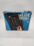 Vintage 1979 Tomy Hit And Missile Handheld Electronic Game W/Box Working.