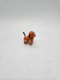 Fisher-Price Little People Brown Dog Vintage Loose Action Figure.