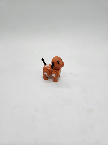 Fisher-Price Little People Brown Dog Vintage Loose Action Figure.