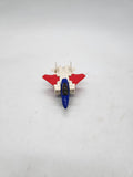 TOMY JAPAN R-6 robot jet plane pull back friction toy Transformer.
