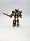 Mighty Morphin Power Rangers Dino Megazord 7" Action Figure Black & Gold.
