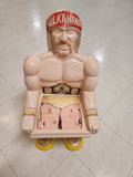 Hulk Hogan Yellow Swivel Chair WWF Wrestling 1991 Titan Sports Vintage RARE.