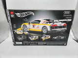 Mattel Brick Shop Hot Wheels Elite Series Building Set, ’15 Audi R8 LMS, 820 Pcs.