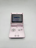 Game Boy Advance SP Nintendo Pearl Pink Game Handheld Console AGS-001.