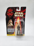 Star Wars Episode 1 Jar Jar Binks w/ Gungan Battle Staff & CommTech Chip.