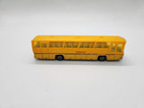 Majorette no 375 Neoplan Bus blue yellow. Travel. Made in France. 1/87