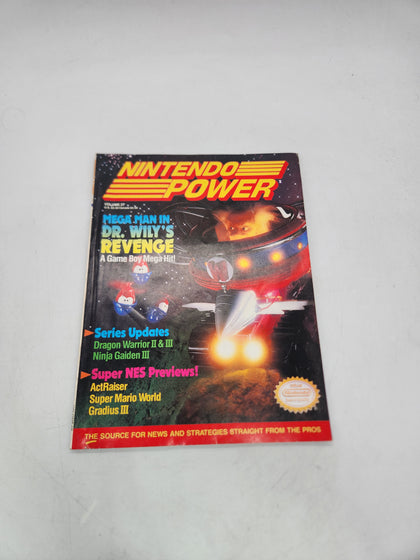 Nintendo Power Magazine Volume 27 Mega Man In Dr. Wily's Revenge August 1991 Complete.