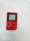 Nintendo Game Boy Gameboy Pocket Red MGB-001 Handheld Console.