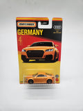 Matchbox 2022 Germany Series 2019 Audi TS Coupe Orange #4/12.