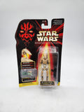Star Wars BATTLE DROID Episode 1 Phantom Menace Action Figure 1998 Commtech Chip.