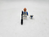 LEGO Star Wars Minifigure Clone Trooper Officer 501st Legion.