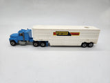 Hot Wheels Steering Rigs Ford LTL Cattle Trailer Western Livestock 1981.