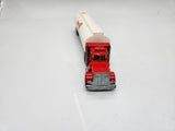 Hot Wheels Steering Rigs 1980 Peterbilt Shell Oil Tanker Red Truck Shell.