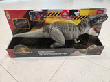 Jurassic World Rebirth Power Devour Tyrannosaurus Rex T-Rex Action Figure.