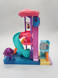 Polly Pocket Micro Mini Super Slidin Water Park Pollyville with Doll 2019.