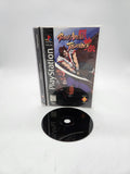 Battle Arena Toshinden Sony PlayStation 1, 1995 PS1 Long Box.