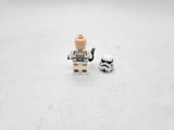 New LEGO Imperial Stormtrooper Male Dual Molded Helmet Nougat Head Set 75387.