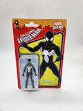 Retro Kenner Marvel Legends: Symbiote Spider-Man 3.75" Action Figure.