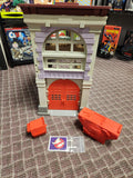 Vintage 1984 The Real Ghostbusters Fire Station Headquarters Playset Kenner.