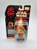STAR WARS EPISODE 1 Yoda Figure with Jedi Council Chair Commtech Chip.