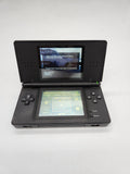Nintendo DS Lite Crimson Black Handheld Console W/ OEM Charger USG-001.