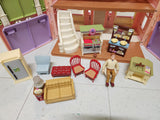2008 Fisher Price Loving Family Victorian Grand Mansion Dollhouse House.