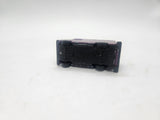 1990 Hot Wheels Color Racers II Letter Getter Maroon Mail Truck.