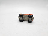 Hot Wheels Orange 4x4 Safari SUZUKI / Jeep TYPE 1988 MALAYSIA Tiger Stripes.