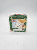 Vtg 1988 Fisher Price McDonald's Fun with Food French Fry Guy Happy Meal Toys.