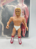 Hulk Hogan Thunderlips APPLEWORKS 1985 Rocky Action Figure w/Card WWF WWE.